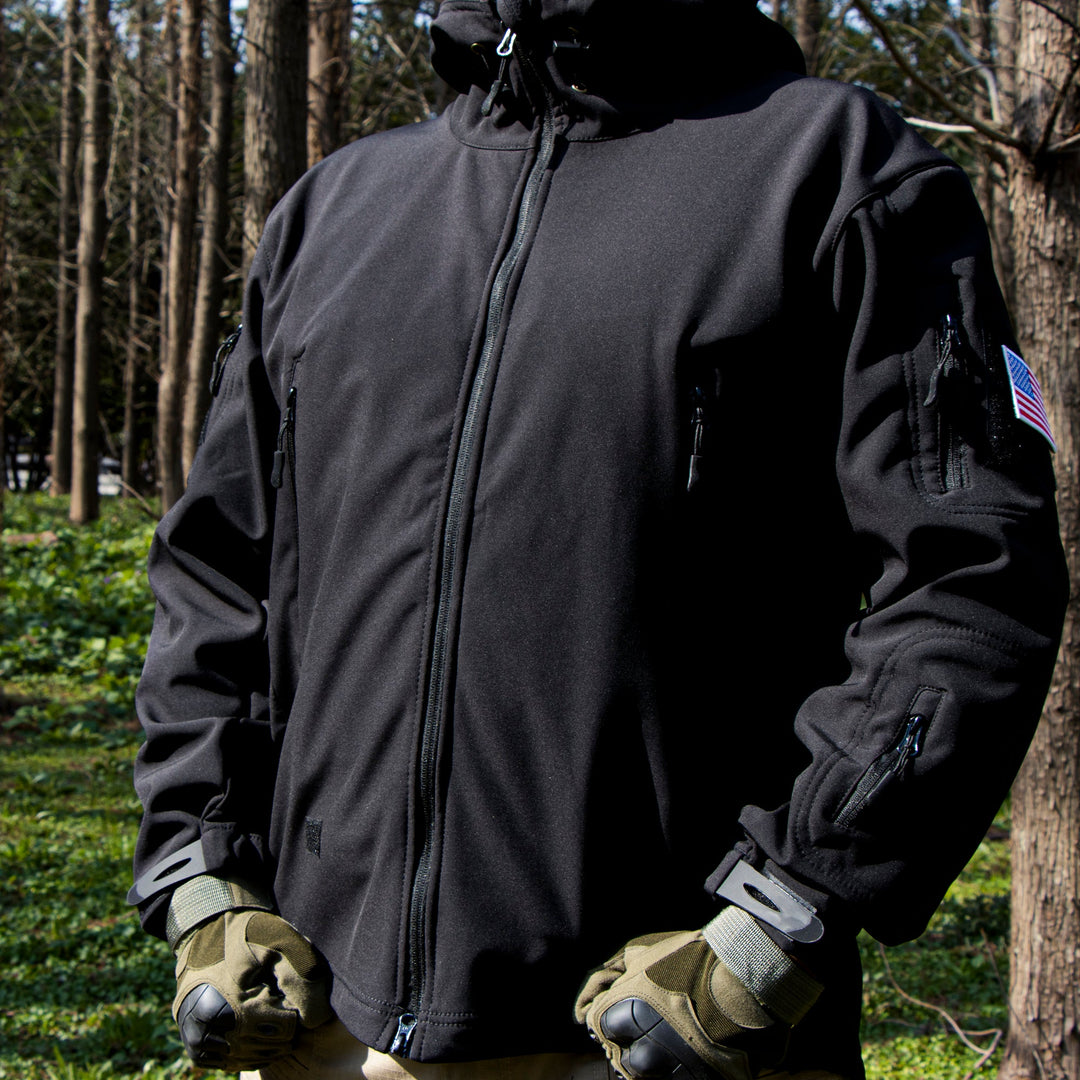 Waterproof Tactical Jacket Black