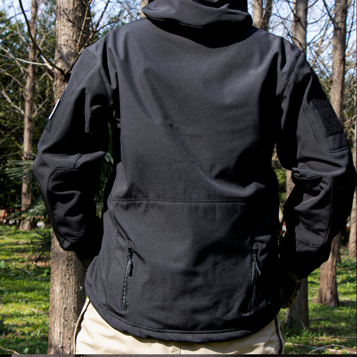 Softshell Waterproof Tactical Jacket Back