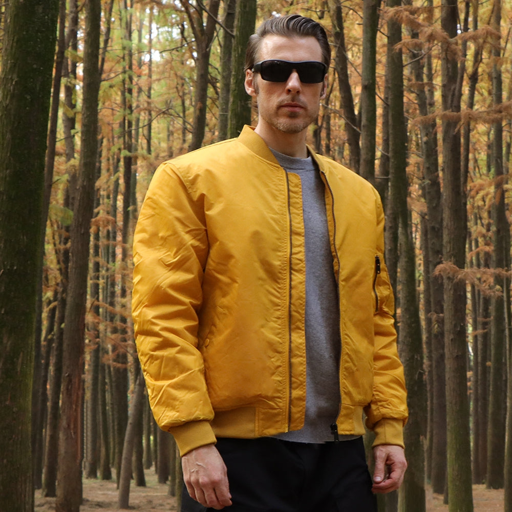 MA-1 Flight Bomber Jacket Yellow