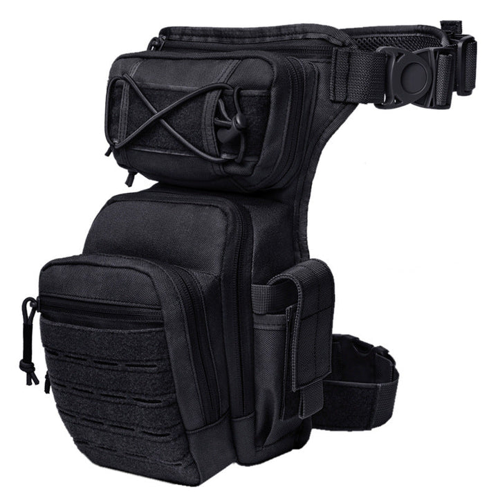 Men's Tactical Riding Leg Bag Tool Bag Black