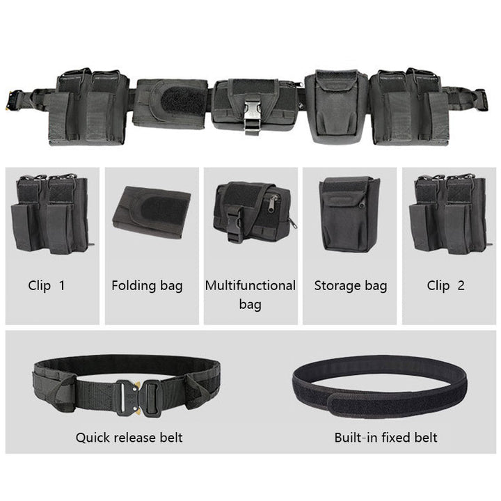 TWS 5 in 1 Quick Release Tactical Duty Belt information