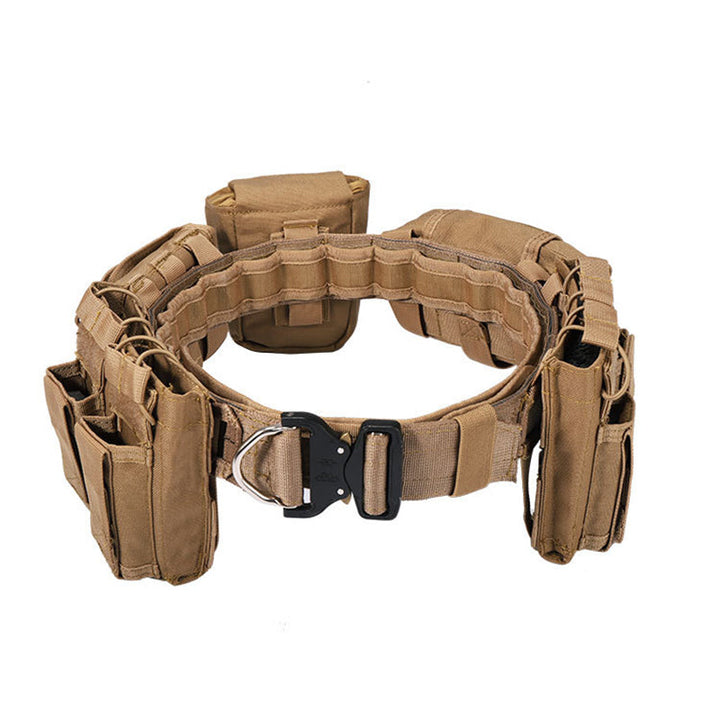 TWS 5 in 1 Quick Release Tactical Duty Belt Coyote