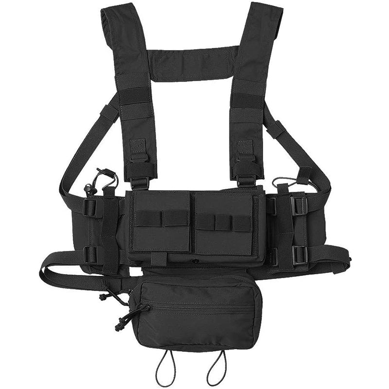 TWS MK3 Modular Lightweight Chest Rig Black