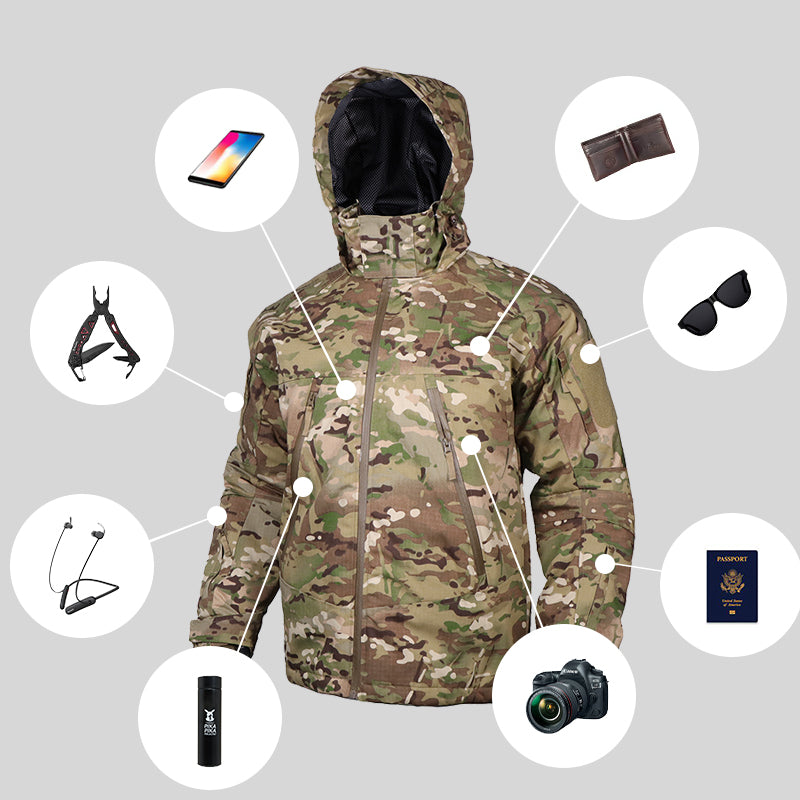 Archon 3.0 Tactical Jacket Waterproof Camouflage Coat For Winter